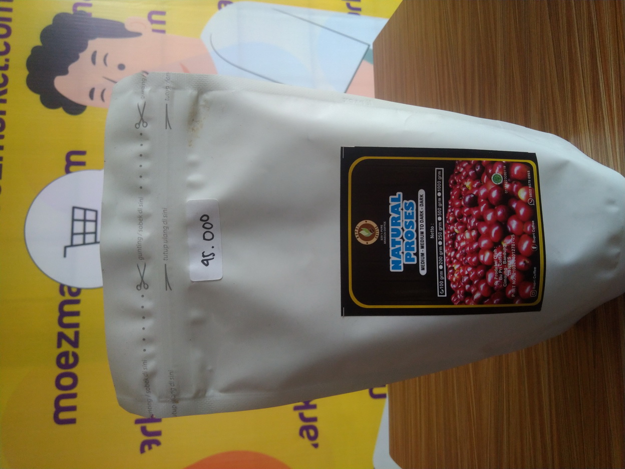 Bupri Coffee Natural Proses 100g